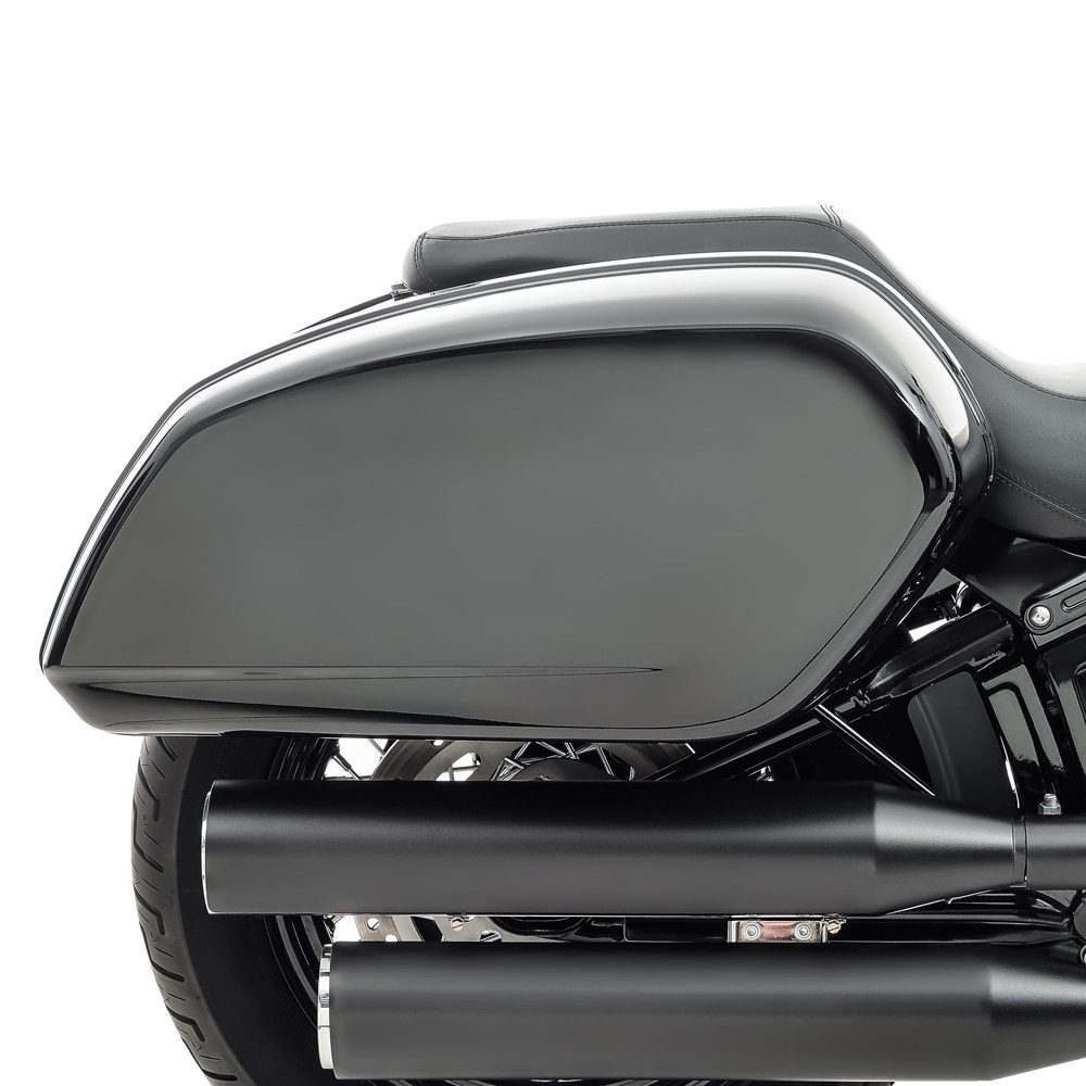 Craftride Koffer Set: Seitenkoffer für Harley Softail Street Bob / 114 / Standard 18-25