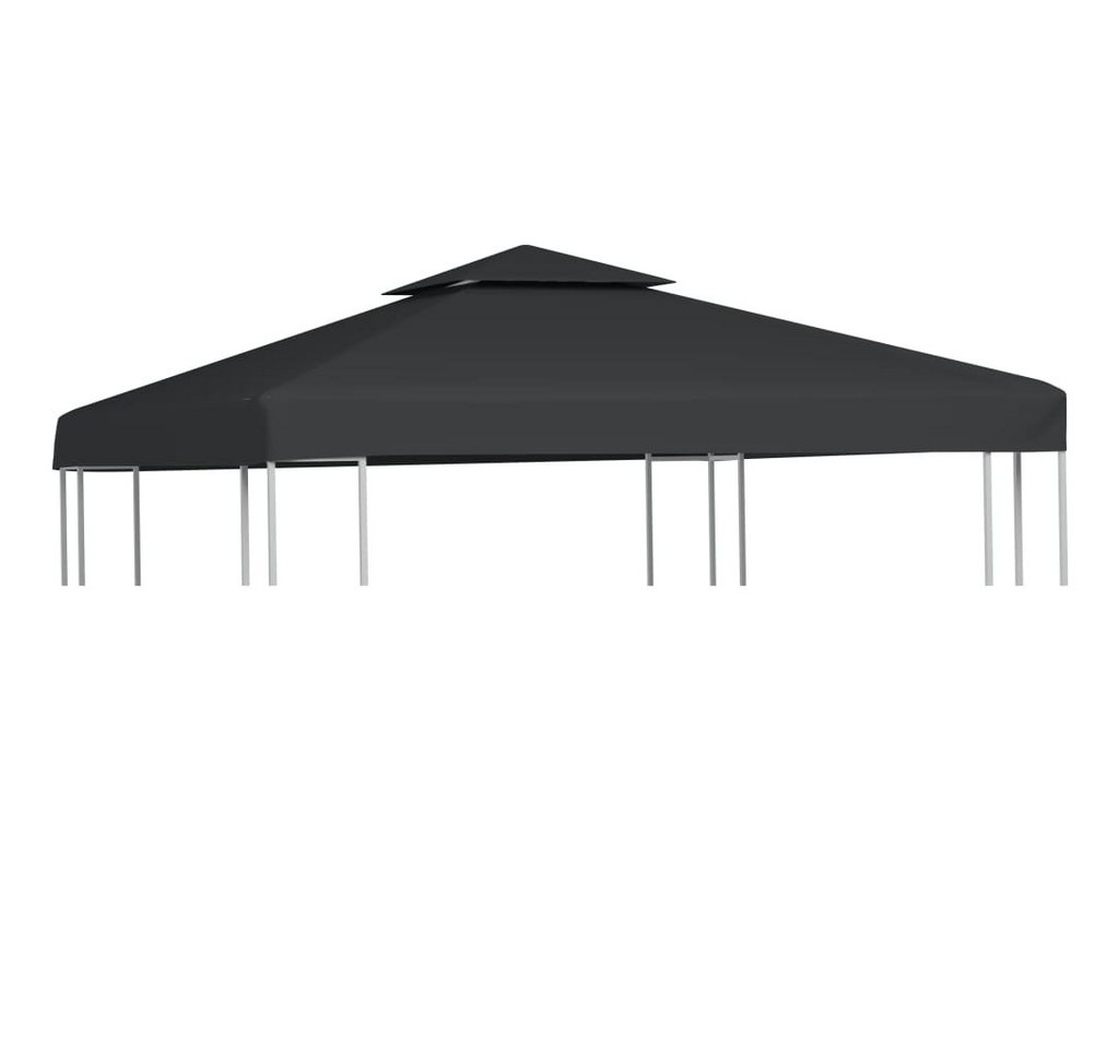 Thumbnail - vidaXL Pavillon-Ersatzdach, Pavillon-Ersatzdach 310 g/m² Dunkelgrau 3x3 m