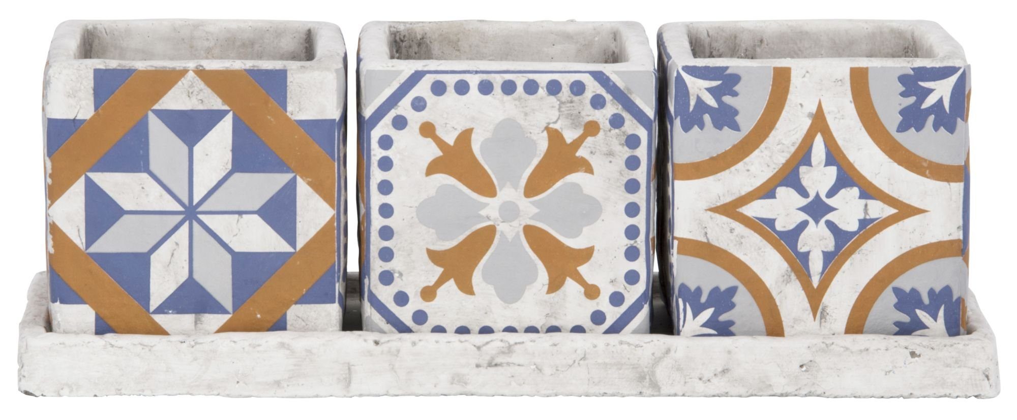 Rivanto Blumentopf, Blumentopf im mediterranen Stil günstig online kaufen