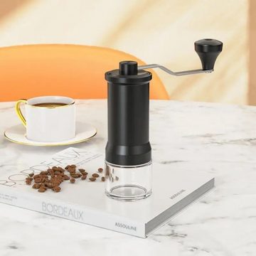 Heyork Kaffeemühle Kaffeemühle Manuell Keramikmahlwerk Verstellbarer Mahlgrad Zuhause