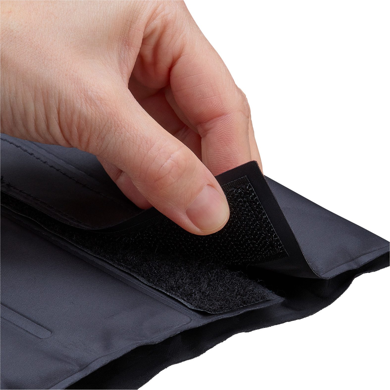 WMF Kühlmanschette für Flaschen Ambient, Kühlakku für Weinkühler, Klettverschluss, 4 Stunden Kühlung, schwarz