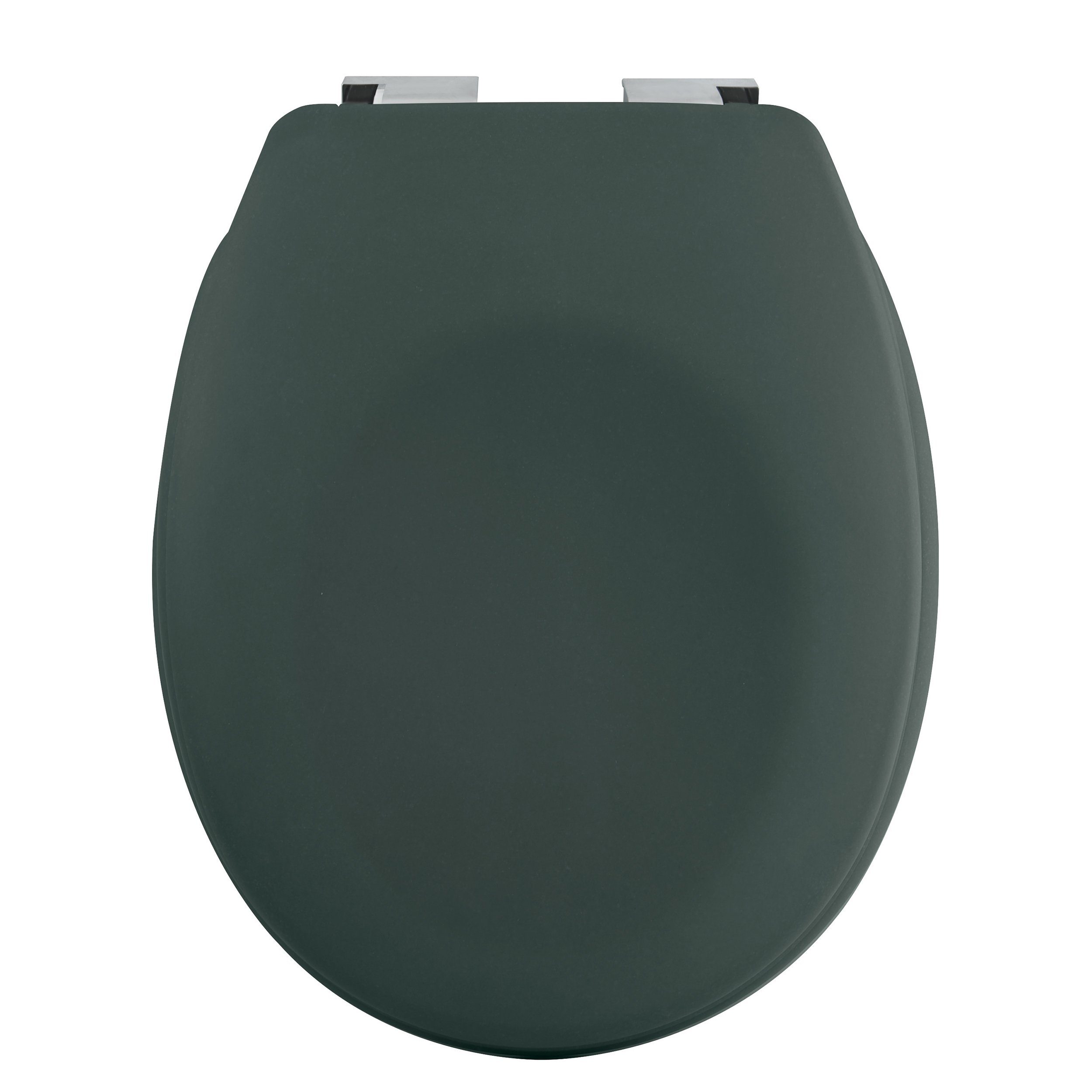 spirella WC-Sitz NEELA, Premium Soft Close neue in Toilettendeckel langlebig, Stabilität, oval, angesagter Absenkautomatik, Trendfarben Kunststoff, matt dunkelgrün leichtem bruchsicher, Duroplast aus hohe Optik