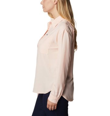 Columbia Funktionshemd Silver Ridge Utility LS Shirt Peach Blossom, Dark Coral