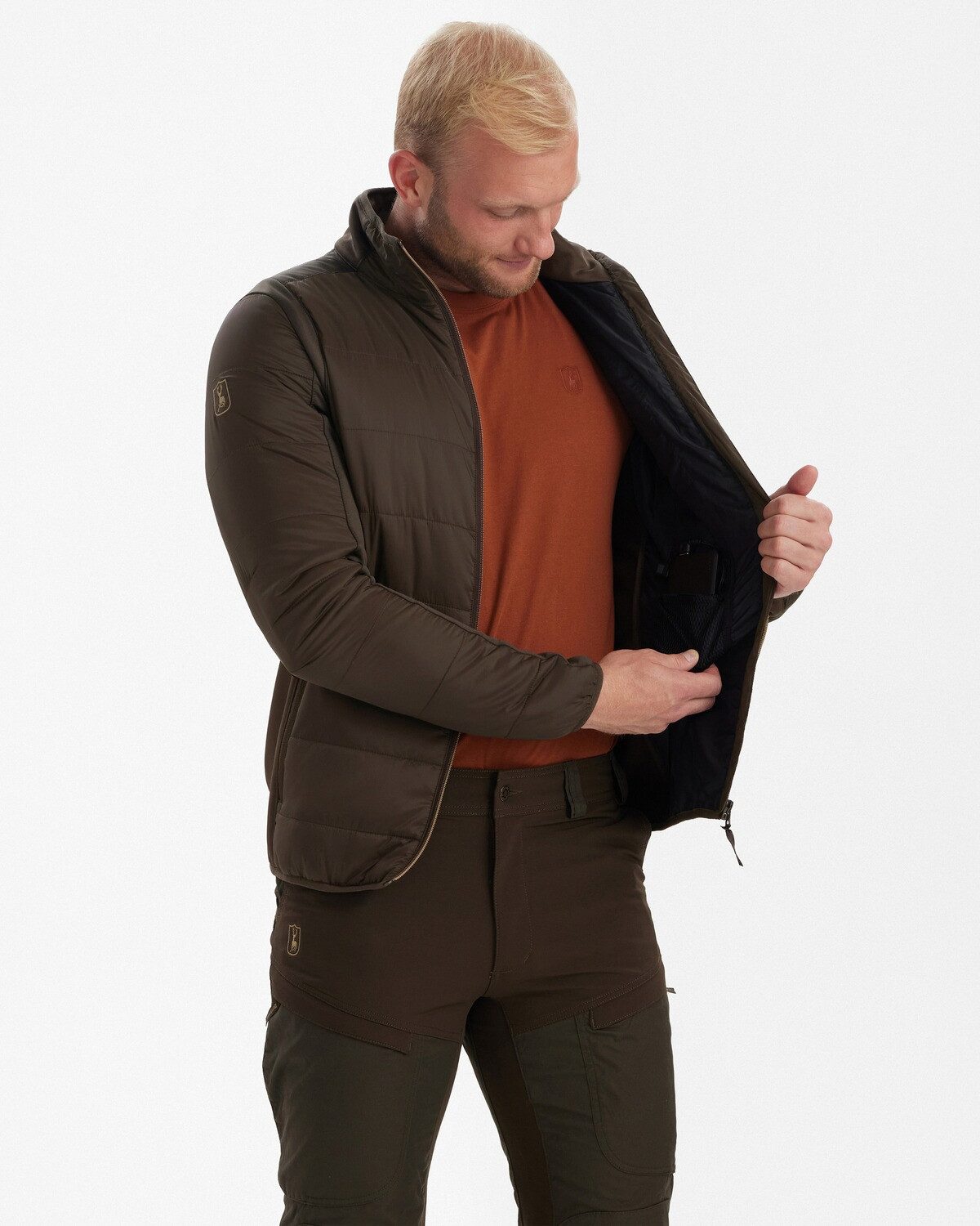 Deerhunter Winterjacke Heizjacke Heat Padded Wasserabweisend