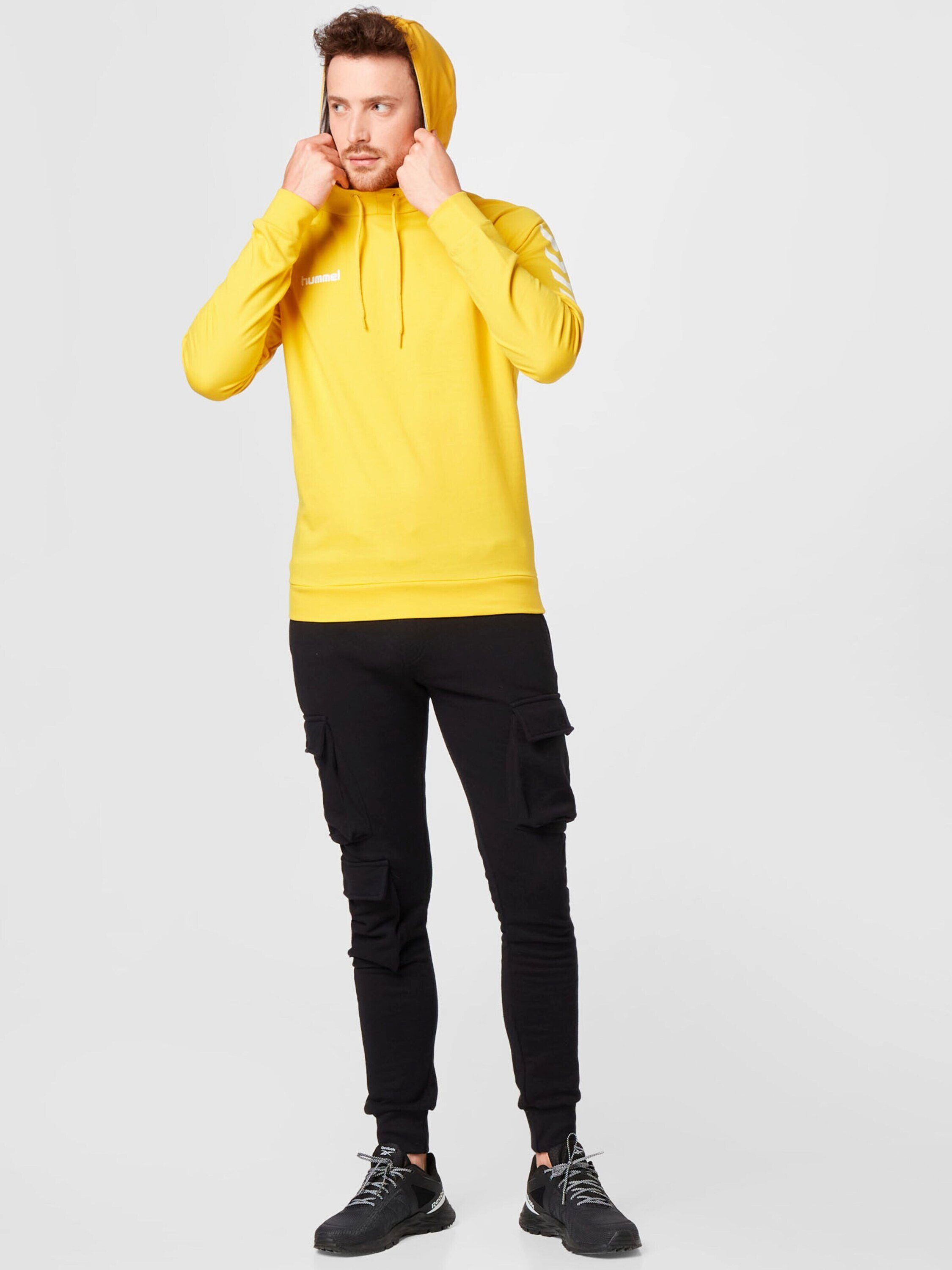 Sweatshirt (1-tlg) Gelb hummel
