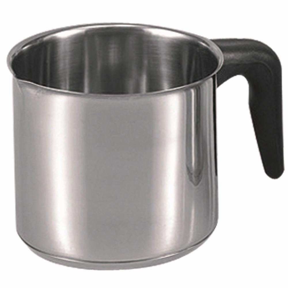 Krüger Kochtopf Milchtopf 12 cm 0,8 l Edelstahl rostfrei, Edelstahl