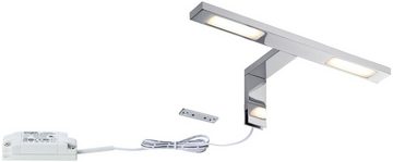 Paulmann Spiegelleuchte LED Galeria Spiegel- und Aufschrankleuchte Double Hook 2x3,2W Chrom, LED fest integriert, Warmweiß, LED Galeria Spiegel- und Aufschrankleuchte Double Hook 2x3,2W Chrom