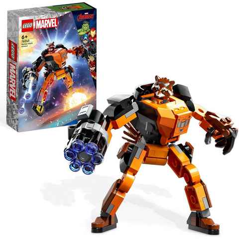 LEGO® Konstruktionsspielsteine Rocket Mech (76243), LEGO® Marvel, (98 St), Made in Europe