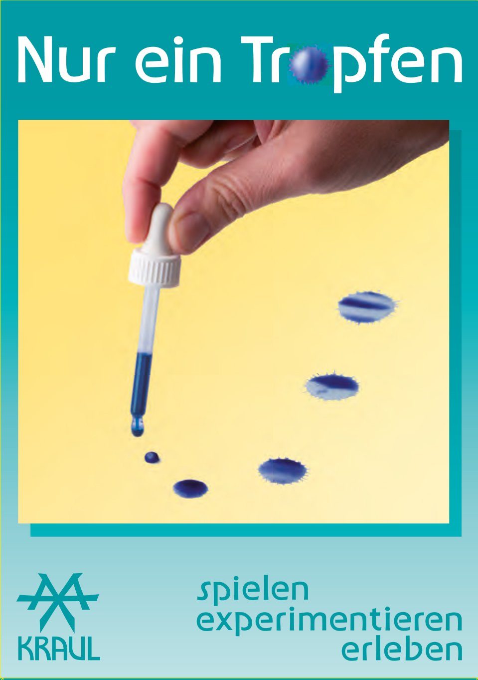 Spielzeug Kraul Experimentierkasten Nur ein Tropfen - Experimentierkasten