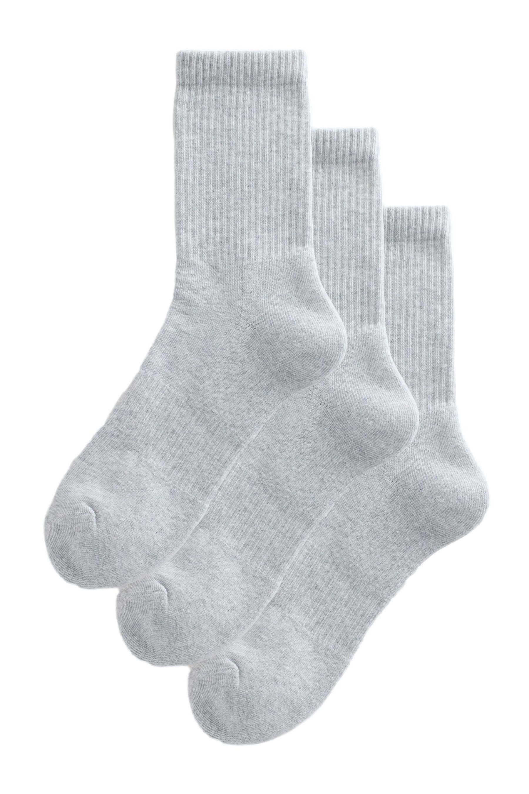 Kurzsocken Söckchen mit gepolsterter Sohle, 3er-Pack