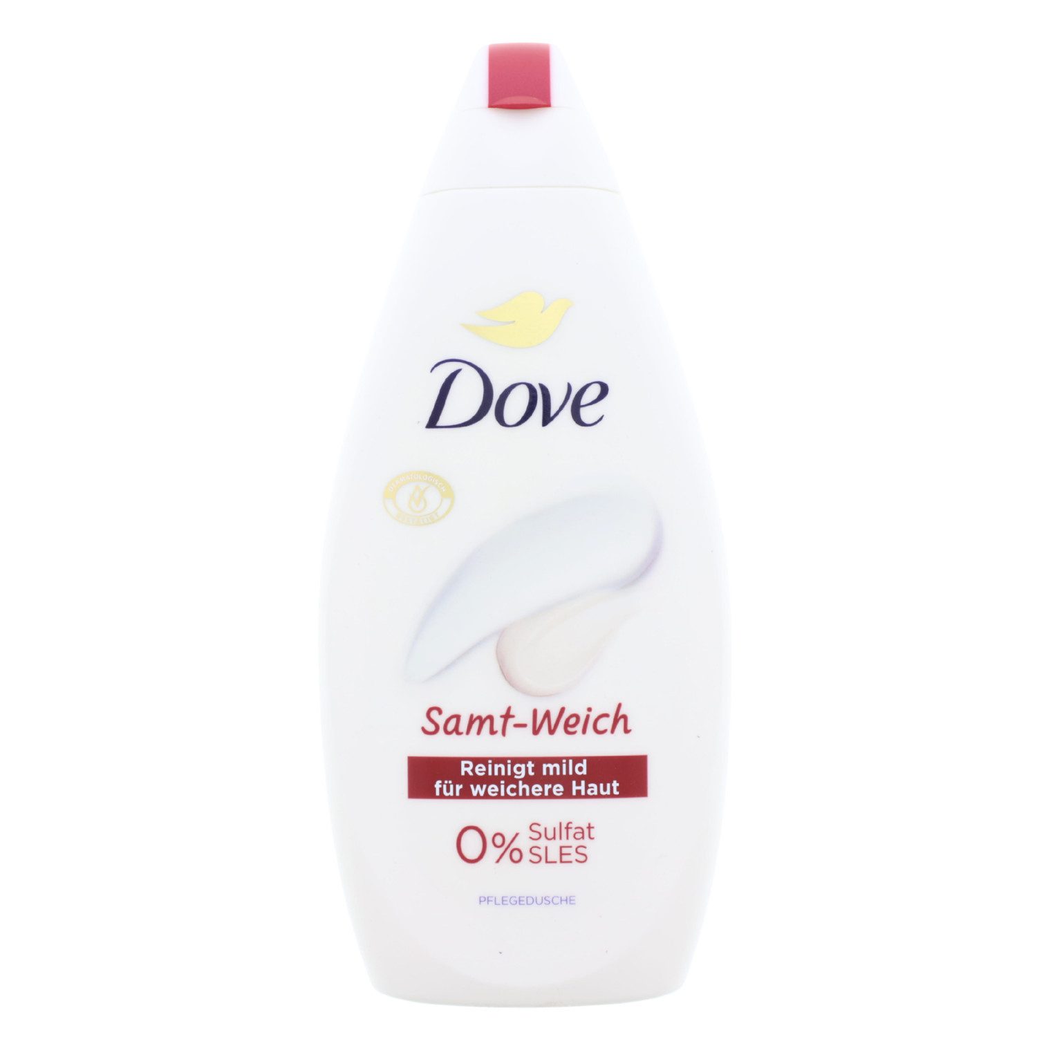 DOVE Duschpflege Dove Samt-Weich 450ml Pflegedusche reinigt mild für weichere Haut