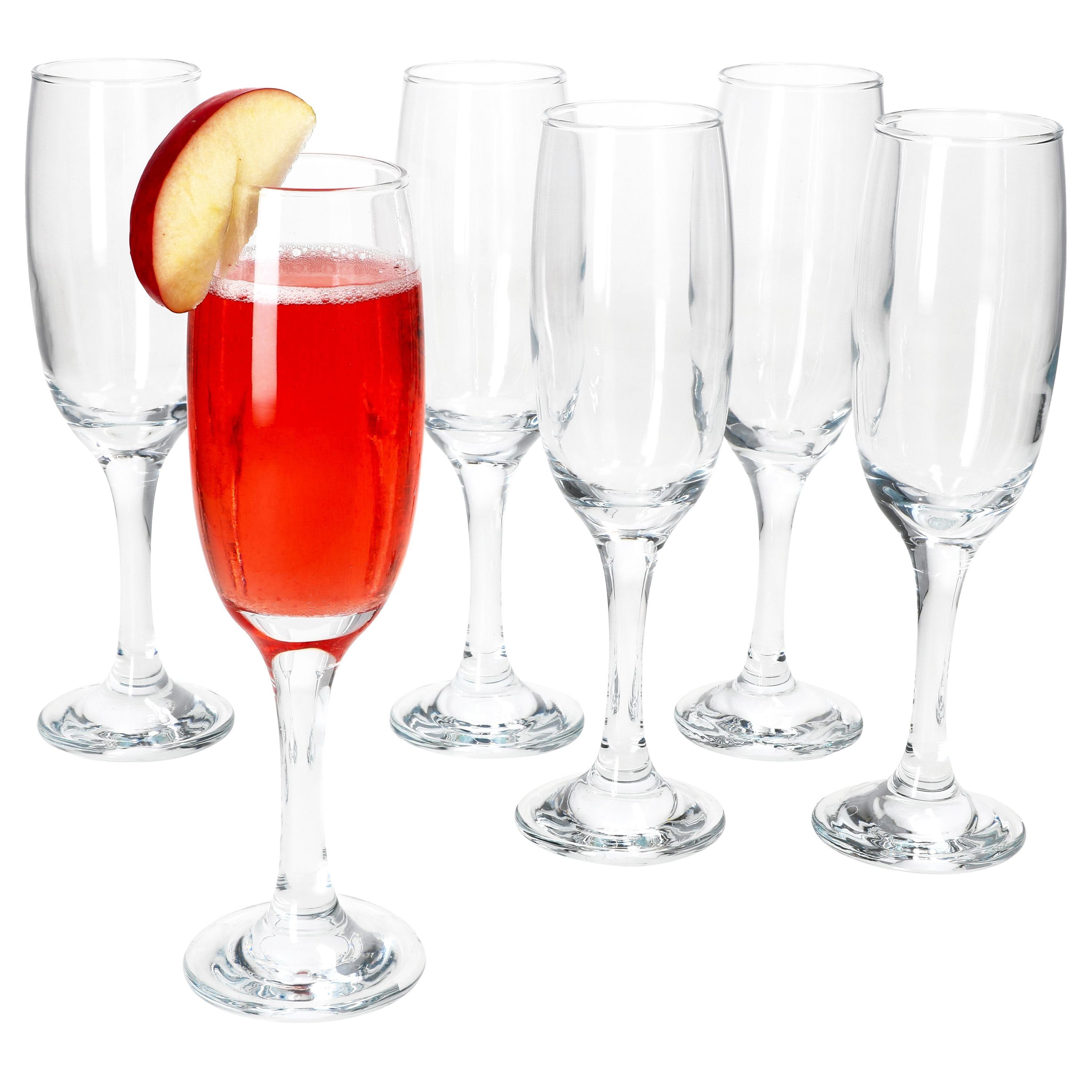 Sektglas 6x Imperial Sektflöte 180ml Champagner-Gläser