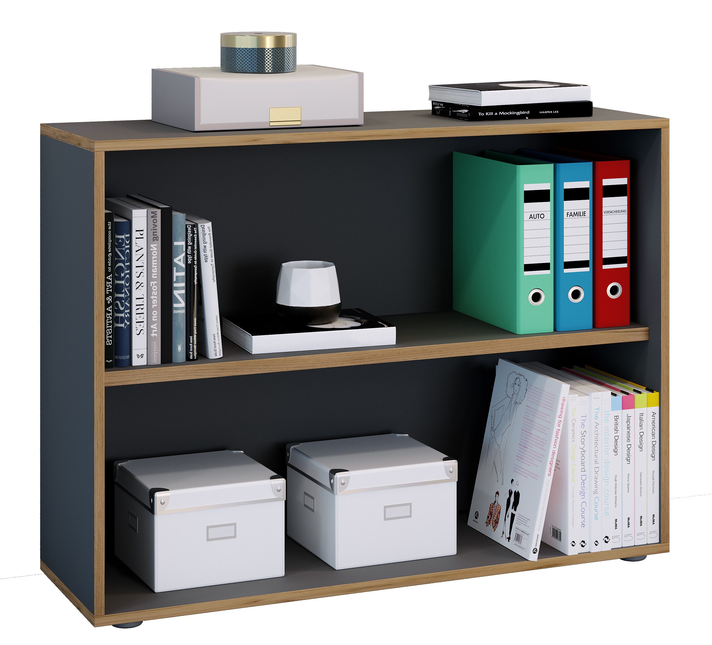 VCM Aktenregal Holz Büro Regal Bücher günstig online kaufen