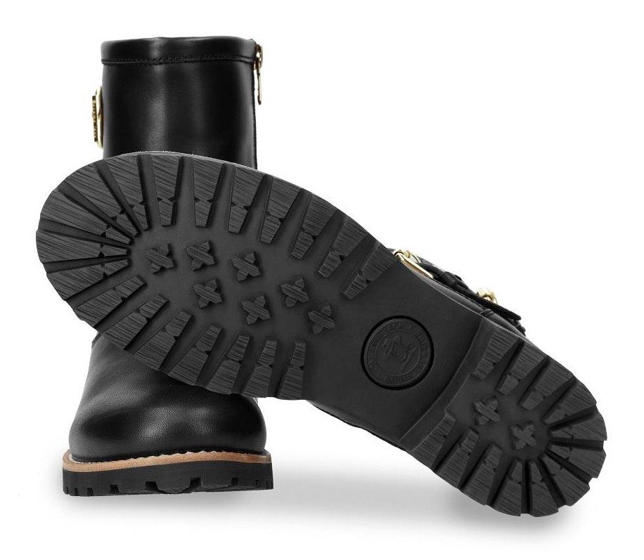 Panama Jack Felina Igloo Winterboots mit goldfarbenen Schnallen