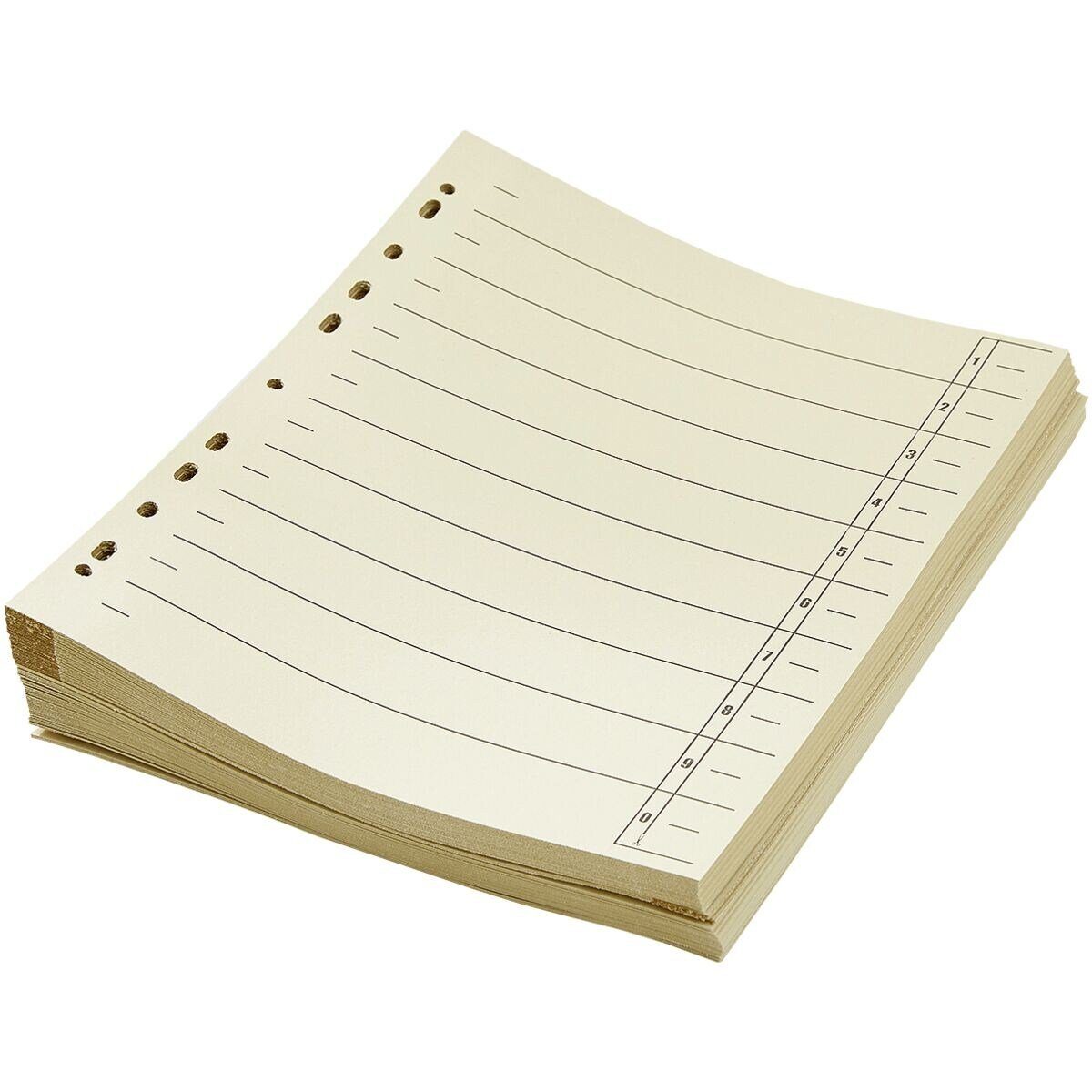 Otto Office Nature Aktenordner Trennblätter 1-10, DIN A4 Maxi, 100-tlg., Kraftkarton 180 g/m² – Bild 2 von 5