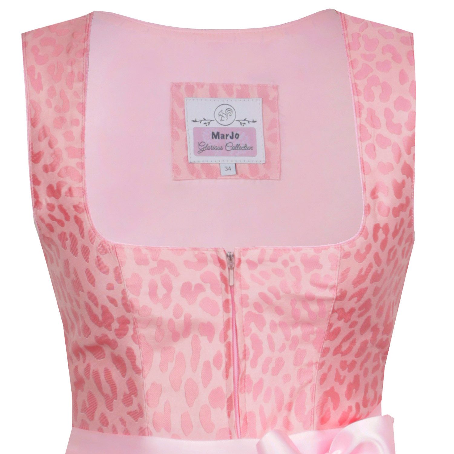 MarJo Dirndl 'Insingen' 918465, Puderrosa 65cm