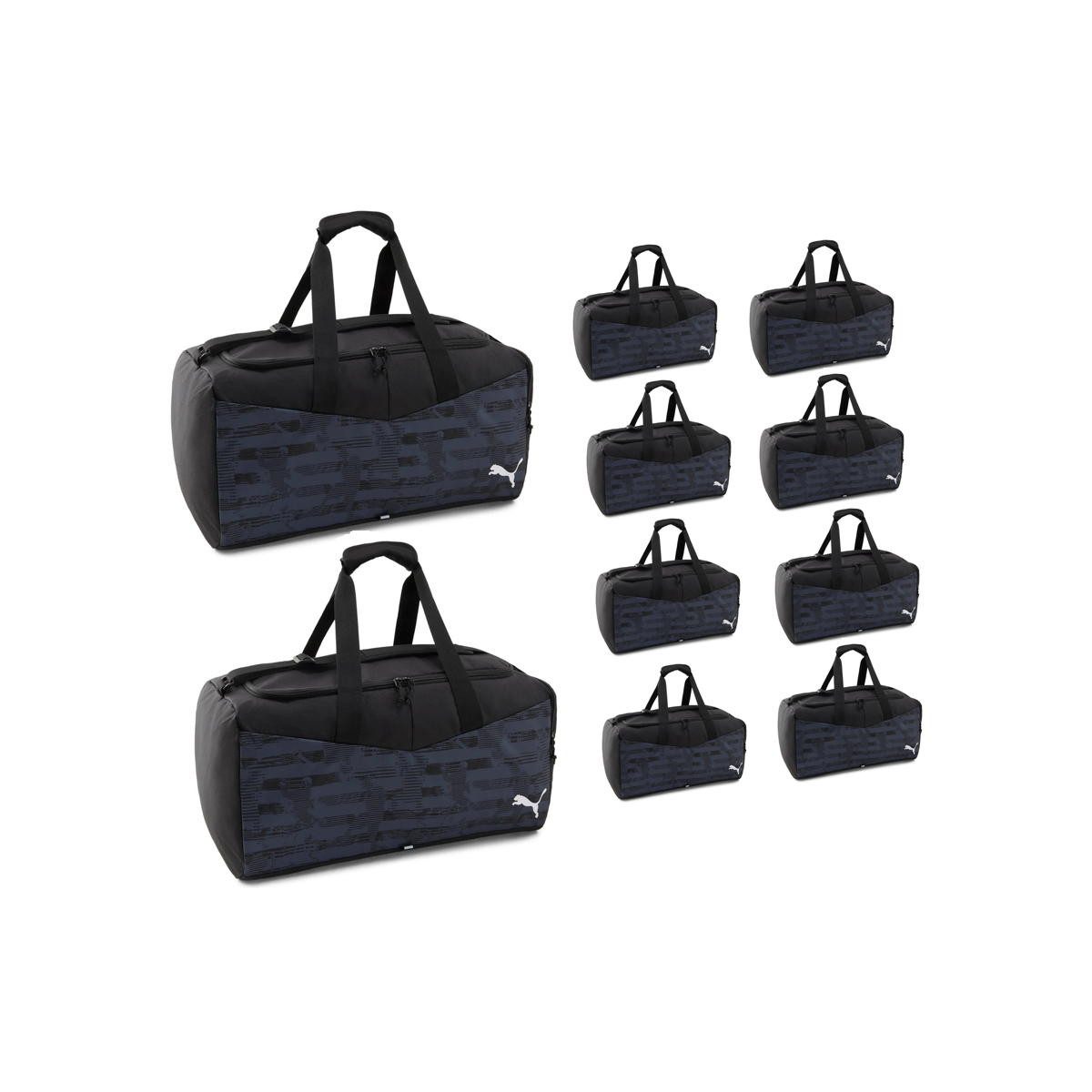 PUMA Sporttasche Unisex individualRISE Teambag Medium - Sporttasche als 10er Pack