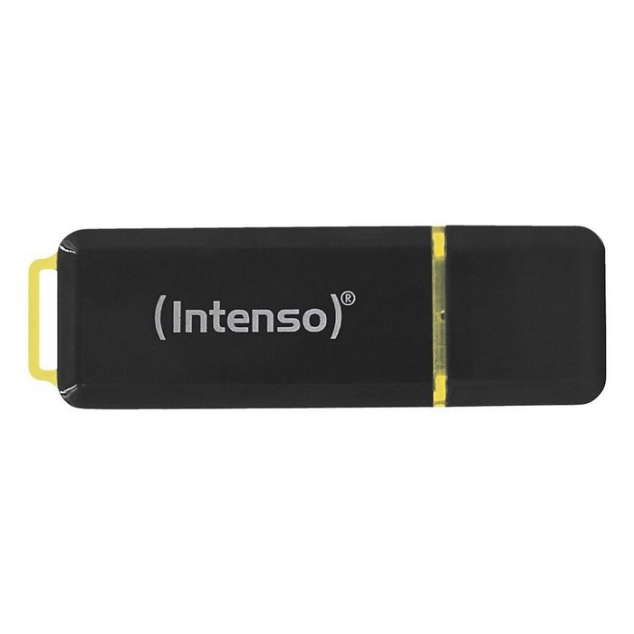 Intenso High Speed Line USB-Stick (Lesegeschwindigkeit 250 MB/s mit Schutzkappe und Befestigungsöse)