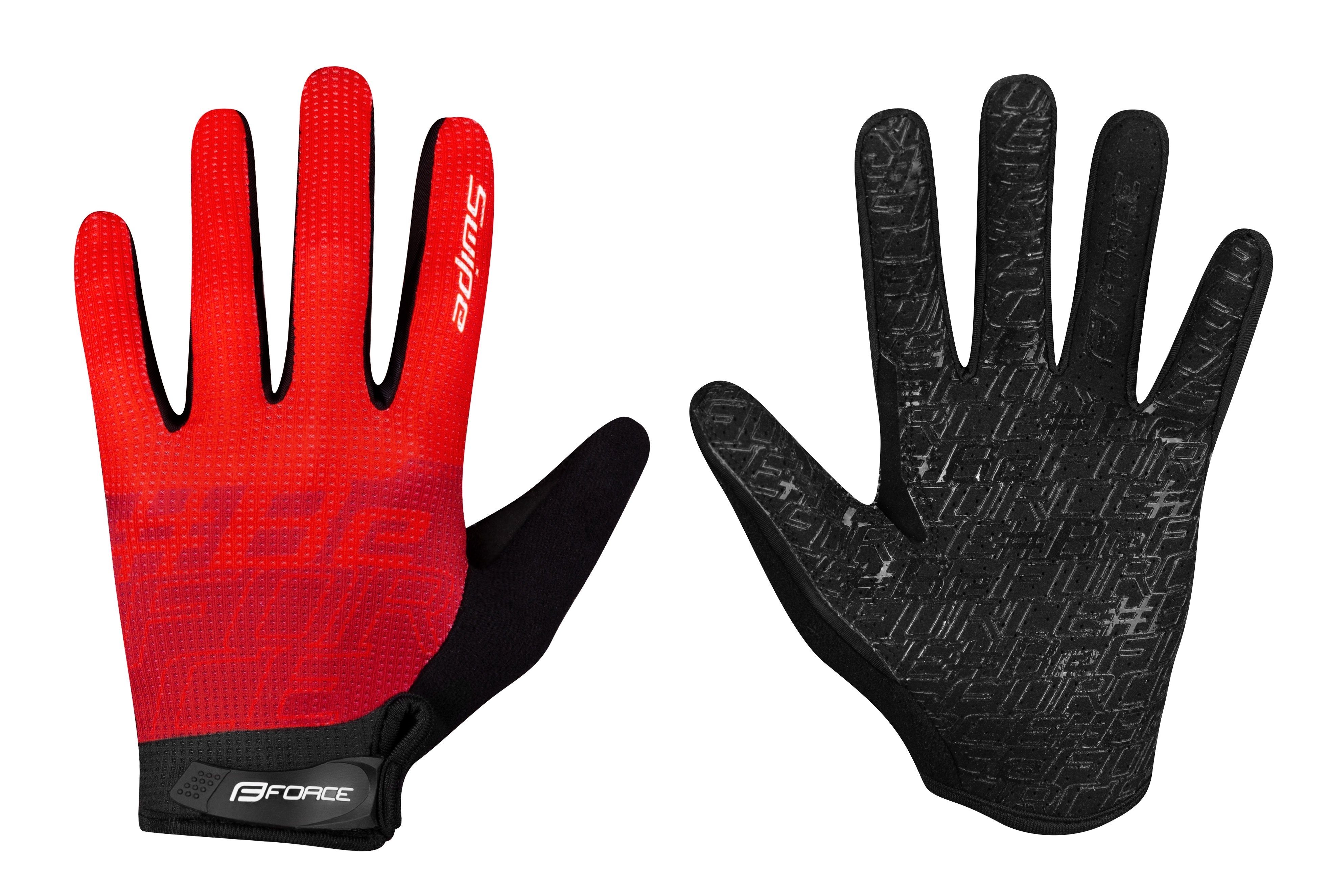FORCE Fahrradhandschuhe »Force Swipe Sommer Handschuhe MTB Rot« online  kaufen | OTTO