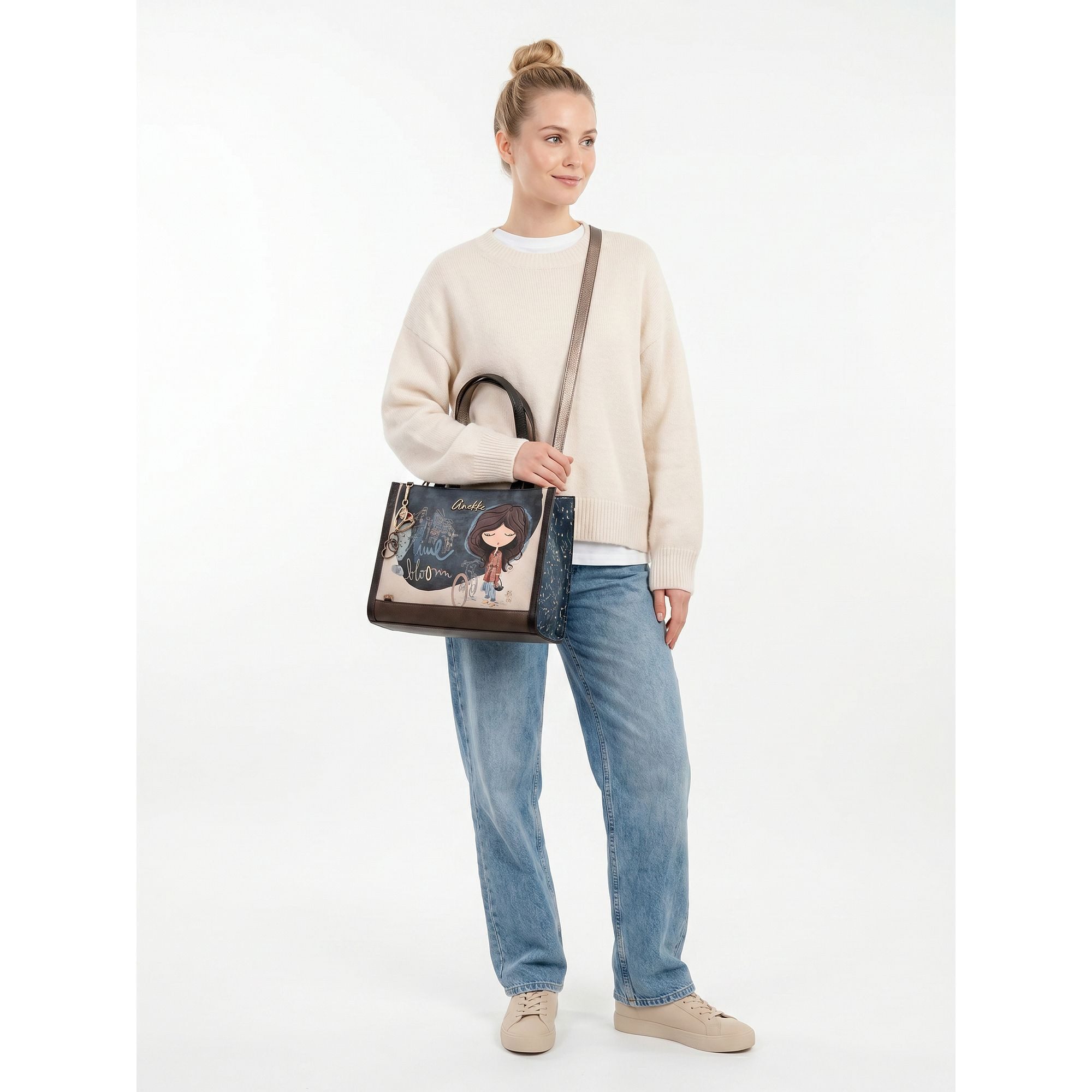 Anekke Schultertasche Tulip, Polyurethan