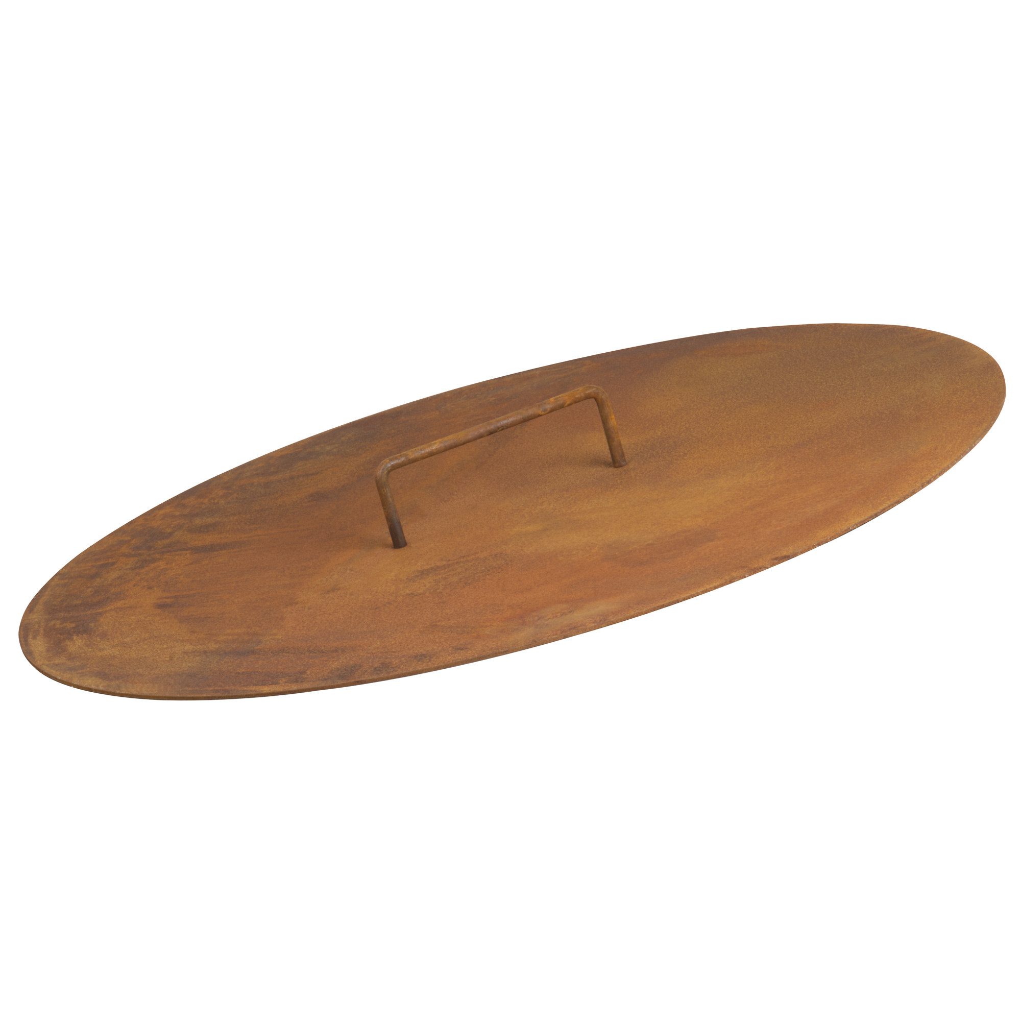 BBQ-Toro Feuerschalen-Deckel Feuerschalen Deckel für Ø 60 cm Feuerschalen, Rostoptik, Abdeckung, (1-tlg), Hitzebeständig