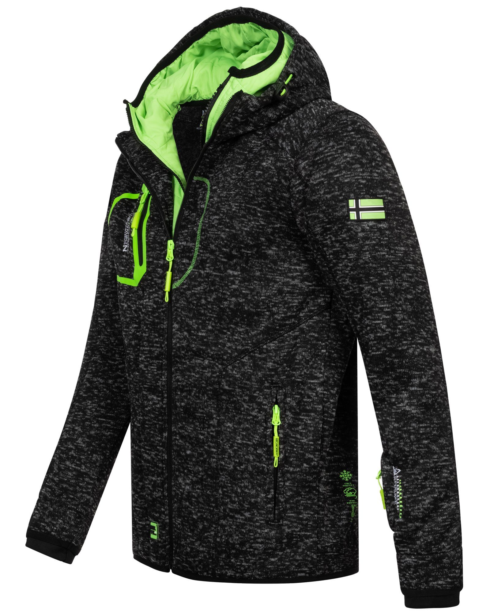 Geographical Norway Fleecejacke Herren Herbst Winter Fleece Jacke Sweat Jac günstig online kaufen