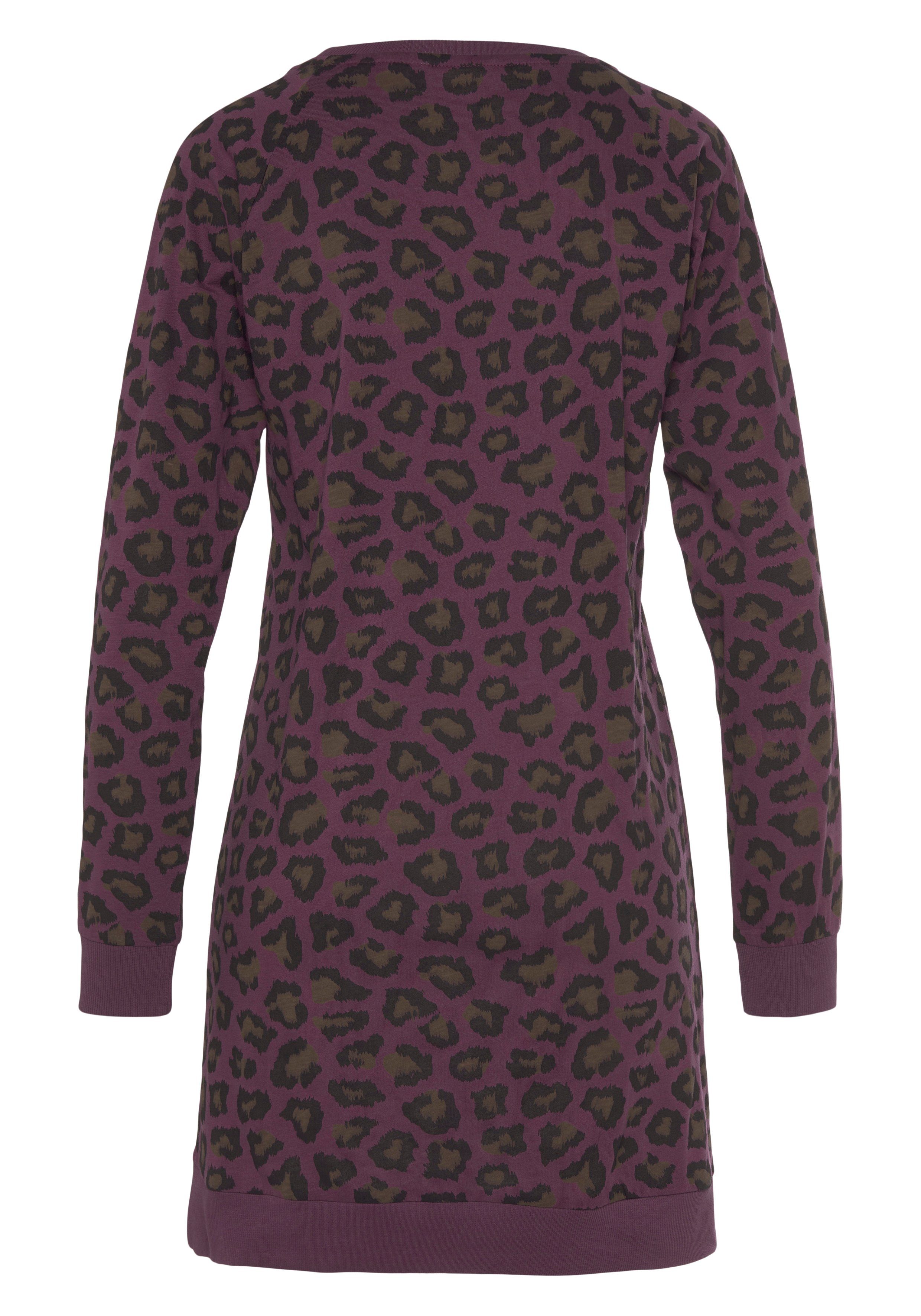 Vivance Dreams Nachthemd (1-teilig) mit tonalem Animalprint