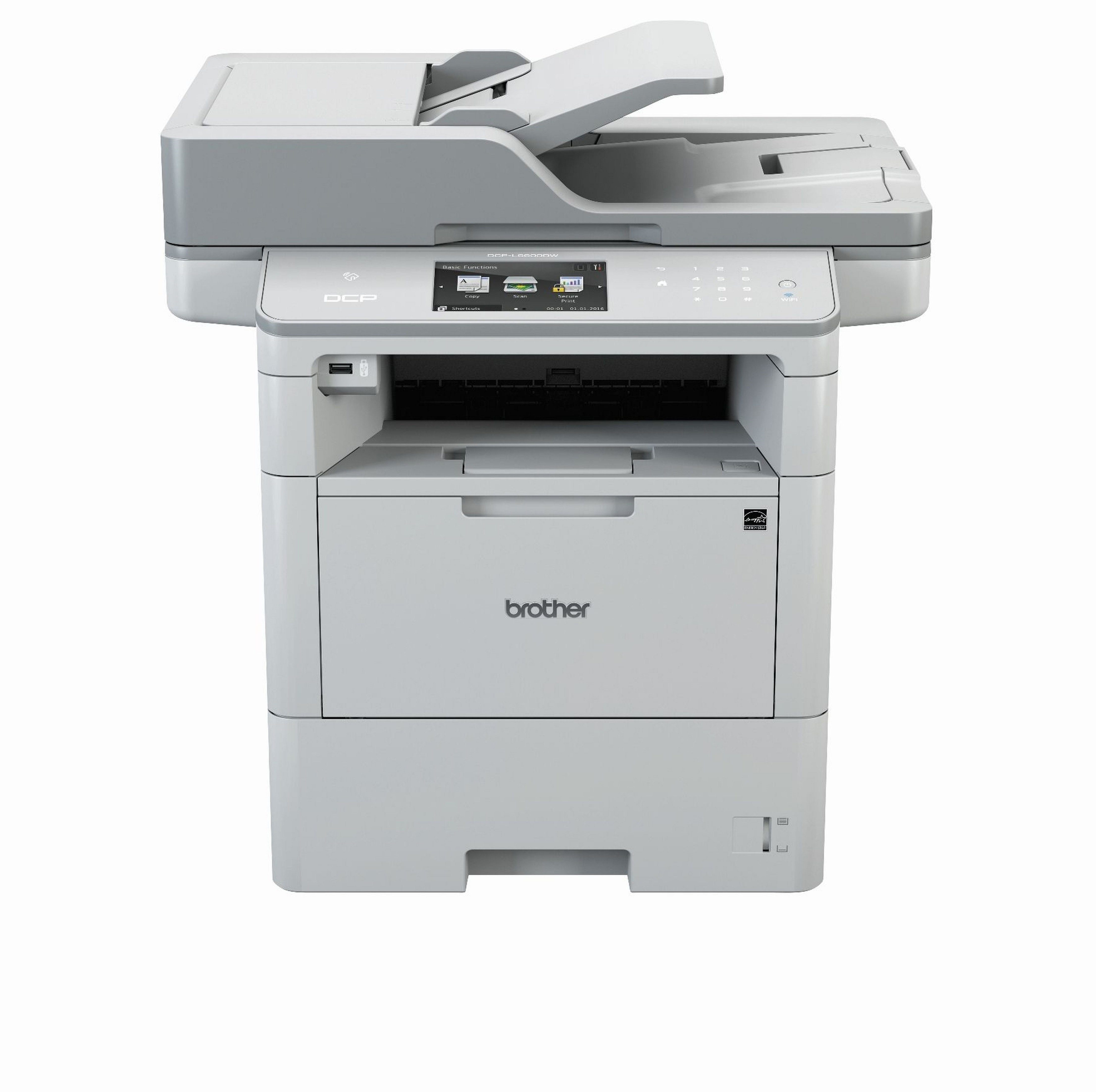 Image of Brother Professionelles 3-in-1 Multifunktionsgerät Laserdrucker, (LAN (Ethernet), WLAN (Wi-Fi)