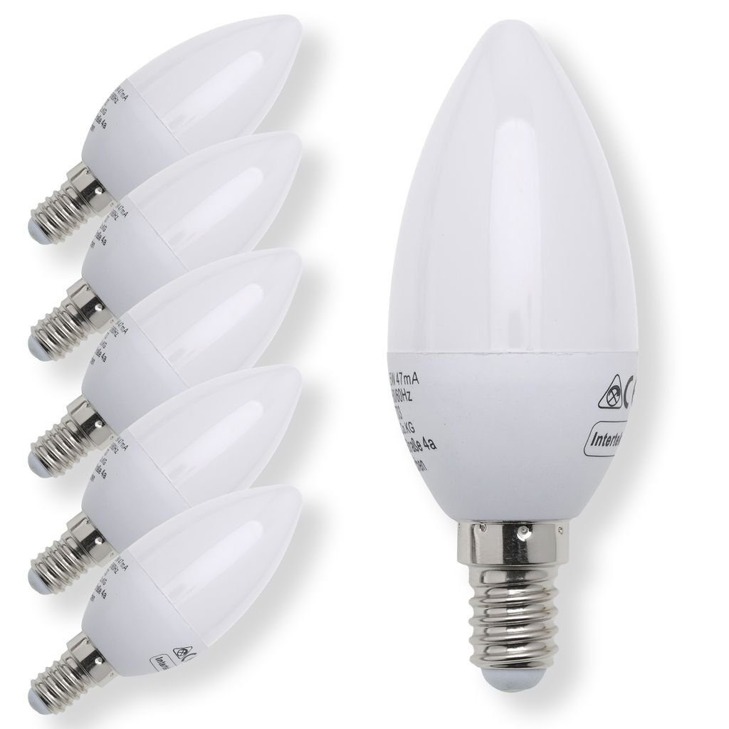 B.K.Licht LED-Leuchtmittel 50-LMF-006-05, E14, 2700K - Extra-Warmweiß