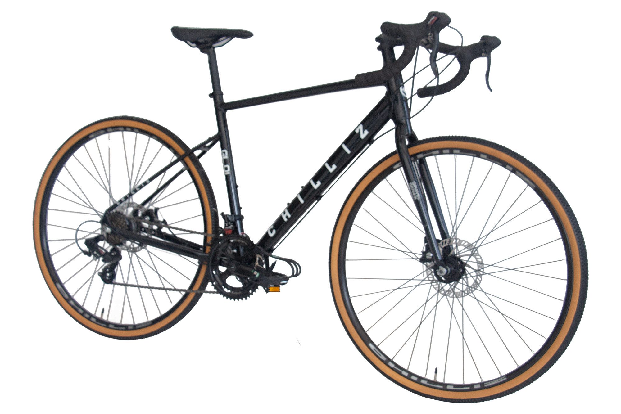 CHILLIZ Gravelbike GL.01, 14 Gang Shimano Tourney Schaltwerk, Kettenschaltung