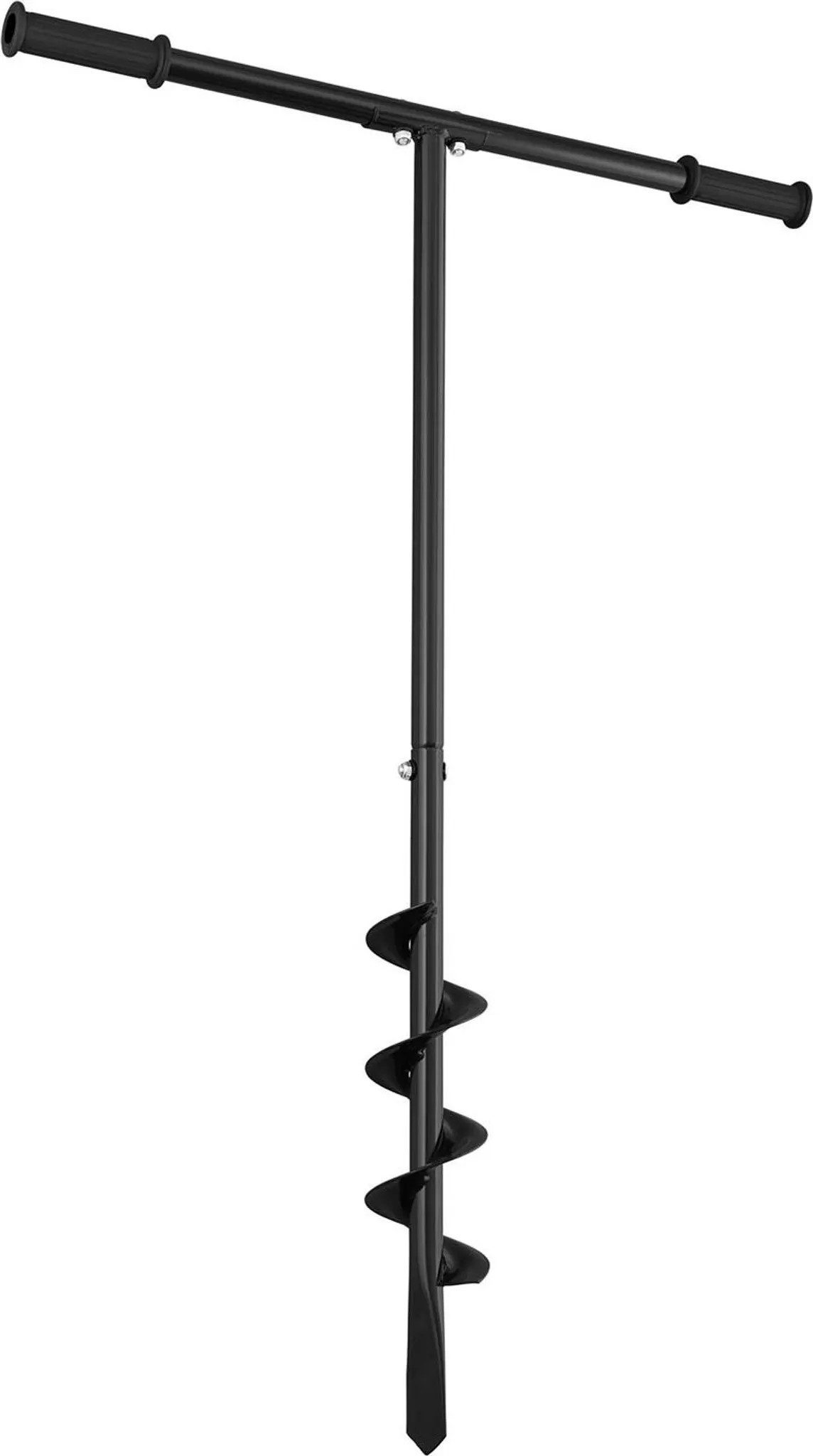Parkside Handerdbohrer Parkside Erdlochbohrer Handbohrer Pfahlbohrer Loch 10x80cm, (Komplettset, 1-tlg., 3 teiliges Handbohrer Set), Kraftsparender Hand Erdlochbohrer mit Softgrip Griffen