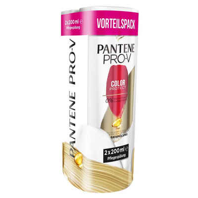 Pantene Haarspülung Pantene Pro-V Color Protect Pflegespülung Duo, 2x200ml