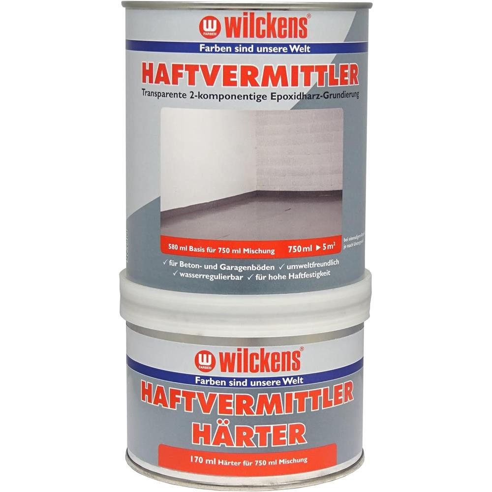 Wilckens Farben Isoliergrundierung Haftvermittler Transparent 750ml Epoxidgrundierung Grundierung, Sehr hohe Haftkraft für dauerhafte Beschichtungen