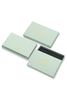 Elli Premium Armreif Armreif Basic Zart Bi-Color 2er Set 925 Silber, Bunt