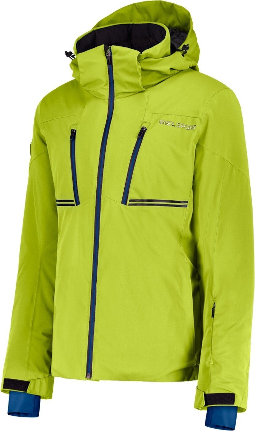 DIELSPORT Skijacke MERLIN - MEN'S SKI JACKET - SLIM FI D LIM/BLK/SYD