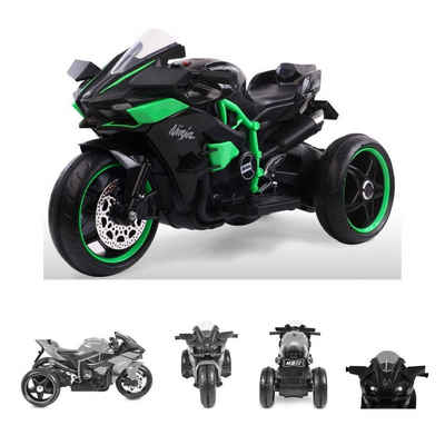 Moni Elektro-Kindermotorrad »Kinder Elektromotorrad Ninja«, Belastbarkeit 30 kg, drei Kunststoffräder, LED-Beleuchtung, Mp3