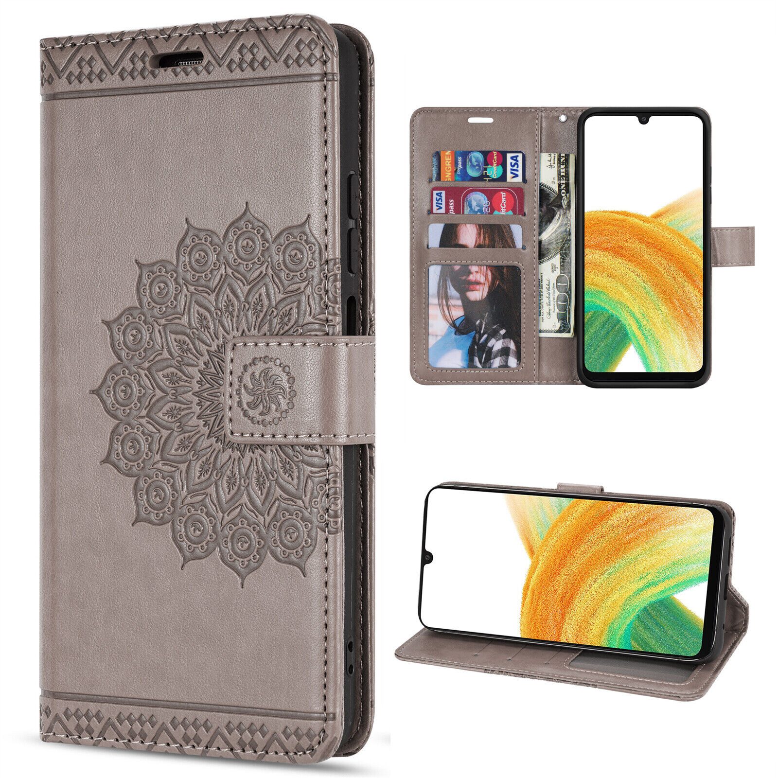 Handyhülle Handytasche für Samsung Galaxy A33 5G Klapphülle