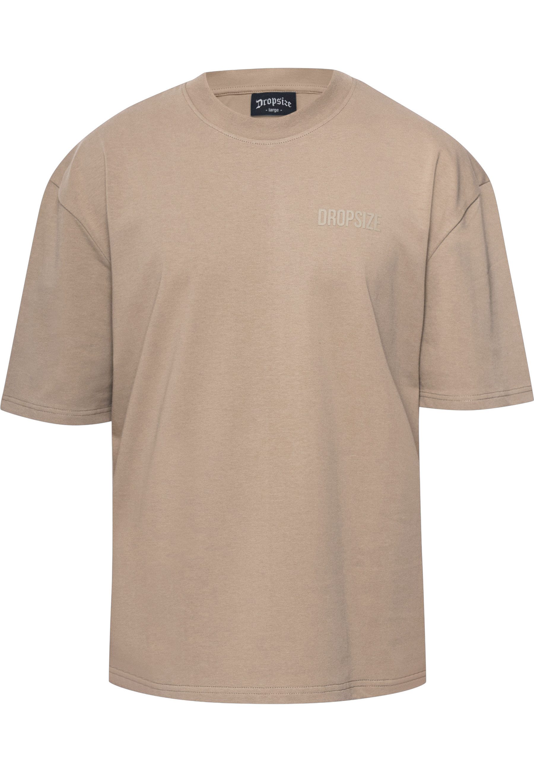 Dropsize T-Shirt Dropsize Herren Heavy Overisze HD Print T-Shirt (1-tlg) günstig online kaufen