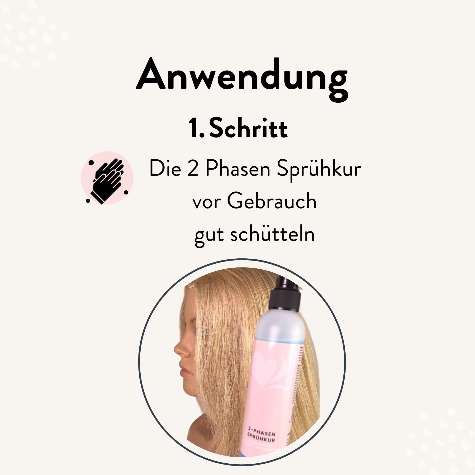 hair2heart Echthaar-Extension 2-Phasen Sprühkur für Extensions 200ml