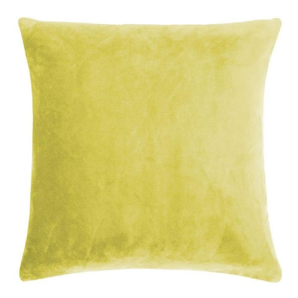 PAD Kissenhülle Kissenhülle Samt Smooth Mustard (50x50cm) günstig online kaufen