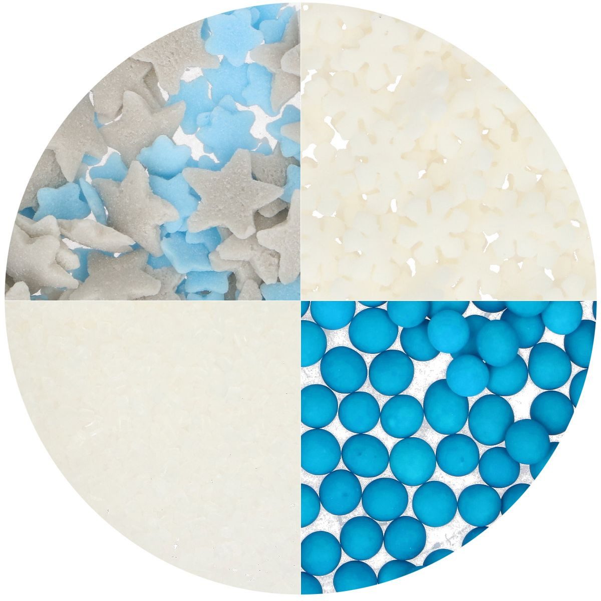 Wilton Backdekoration Wilton 4-in-1 Sprinkle Mix, (Packung)