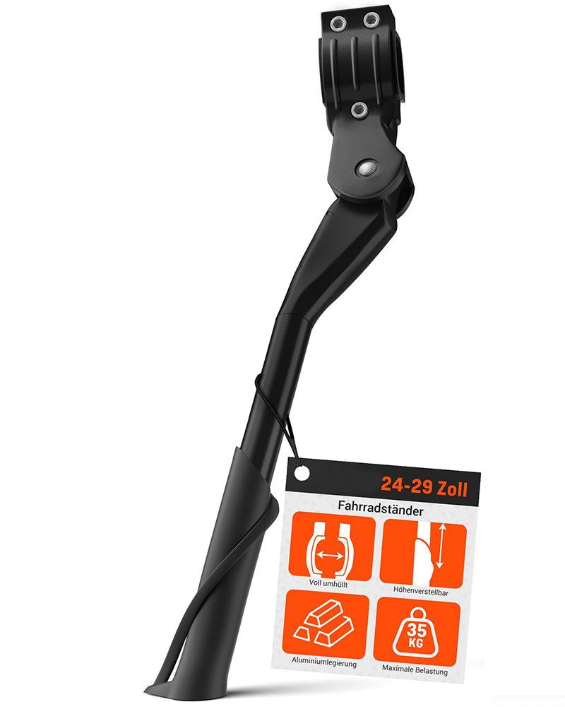 FOUORTUNATE-BEE Fahrradständer Fahrradständer 24-29 Zoll (Maximale Belastung(Pro 35,Pro+ 45, Pro Max45) KG, Konzipiert für E-Bike und MTB), 40mm Loch für M6 Schrauben,18mm Loch für M5/M6 Schrauben geeignet