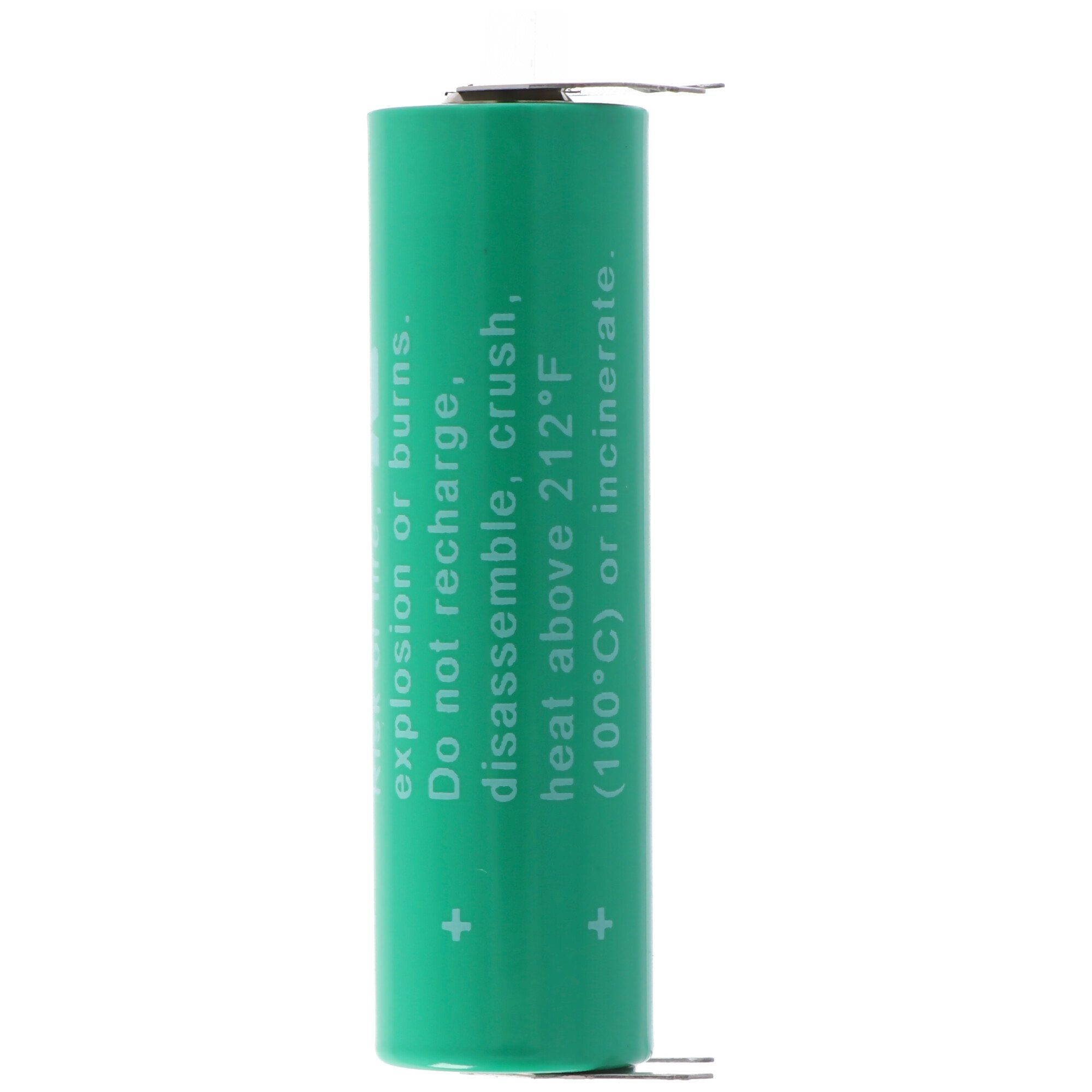 ++--, AA 6117 10mm, Varta Batterie, 3V Printanschluss VARTA mit Rastermaß CR L (3,0 Mignon V)