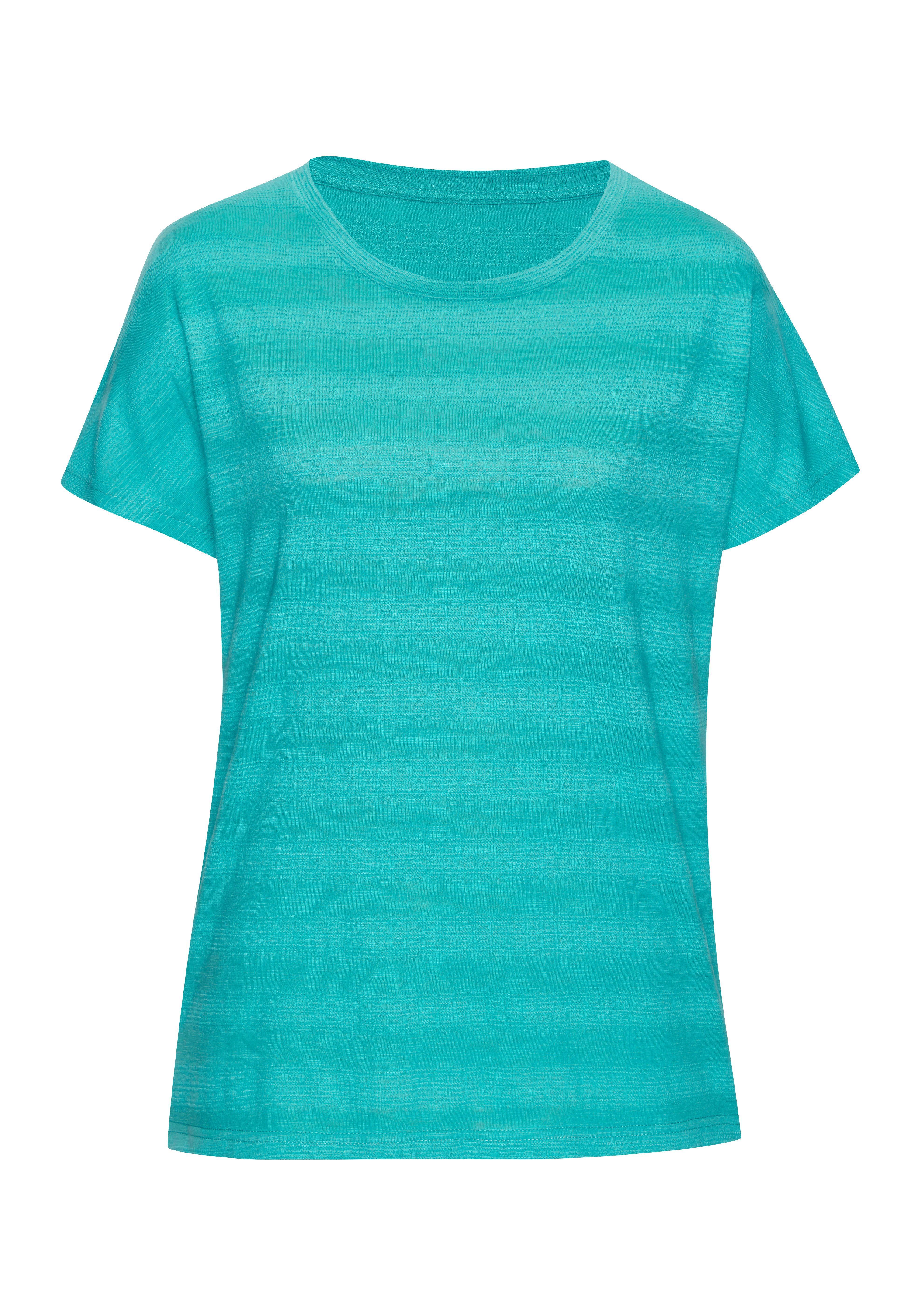 T-Shirt mit modischer Strukturoptik