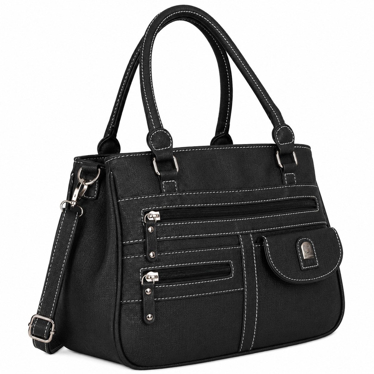 EAAKIE Umhängetasche Damen Tasche Schultertasche Umhängetasche Leder Optik Handtasche, als Schultertasche, Umhängetasche tragbar