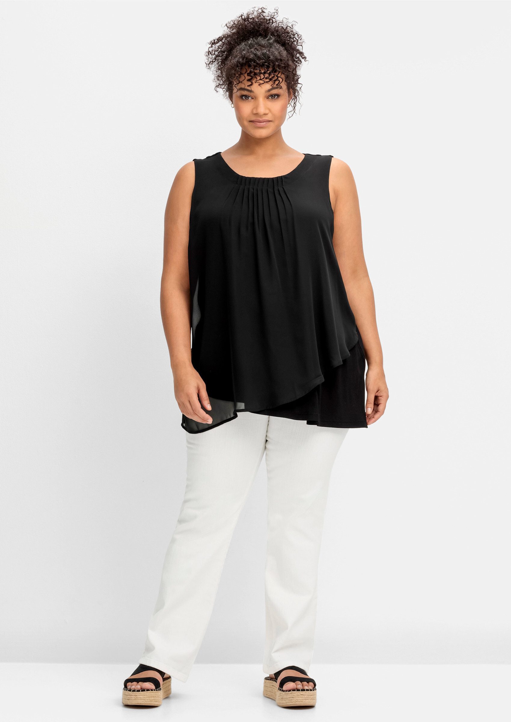 Sheego Shirttop 2-in-1-Top . günstig online kaufen