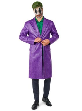 Opposuits Kostüm The Joker Mantel, Fake-Krokomantel wie bei Jared Leto in 'Suicide Sqaud'