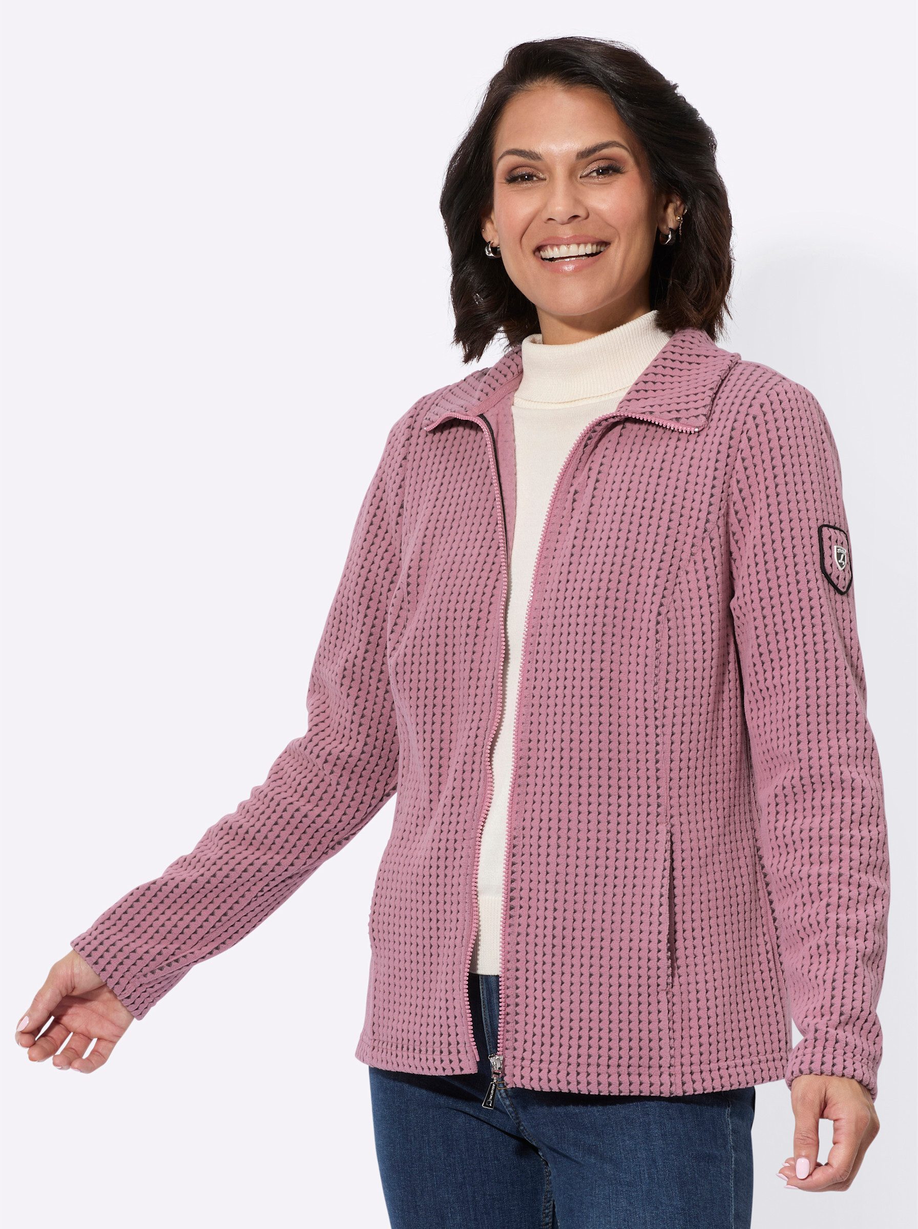 Casual Looks Fleecejacke günstig online kaufen
