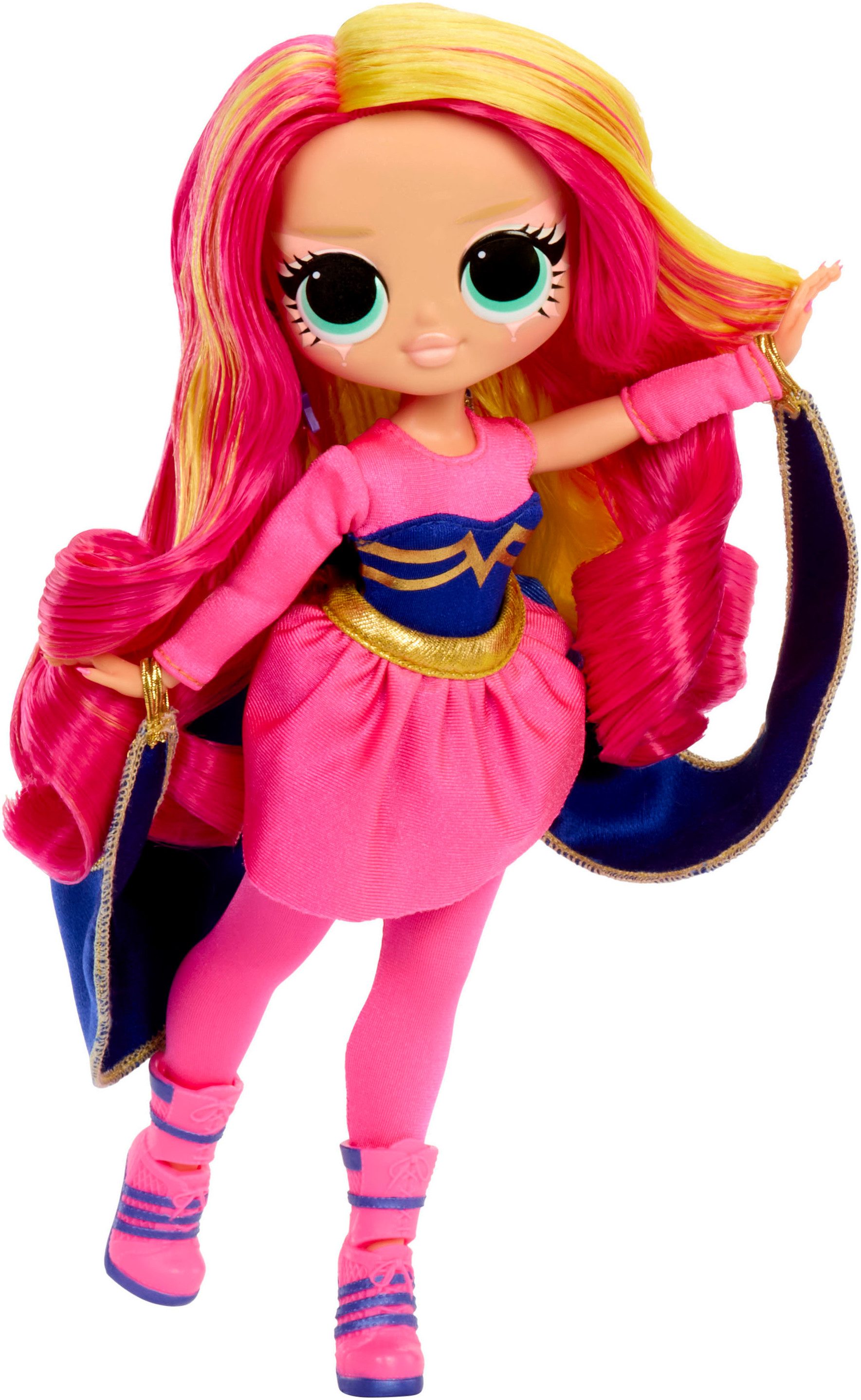 L.O.L. SURPRISE! Anziehpuppe L.O.L. Surprise OMG Eye Spy - Superhero, mit magischem Farbwechsel