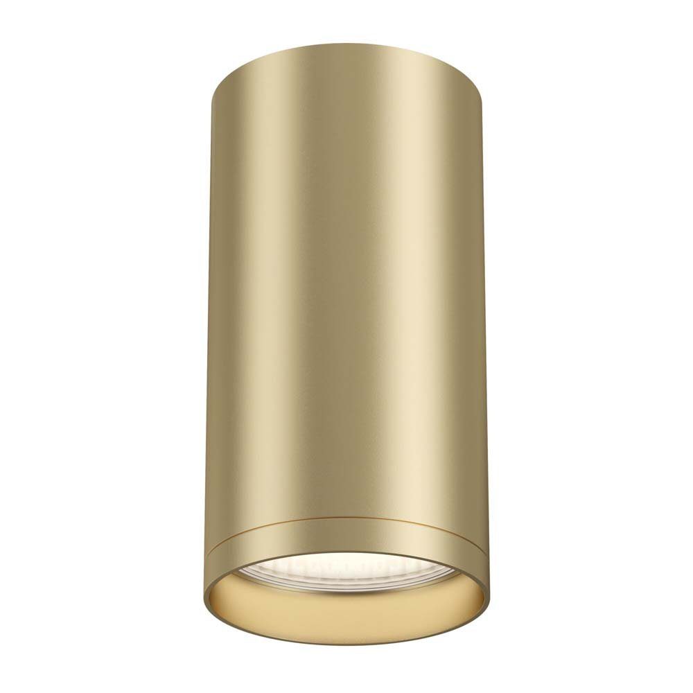 Deckenspot, matt H Alu Deckenleuchte Esszimmerlampe Aufbauleuchte gold Maytoni Deckenlampe